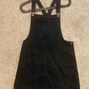Forever 21 Black Overall Dress